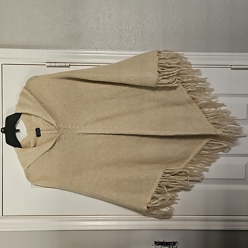 Hooded poncho - one size fits all